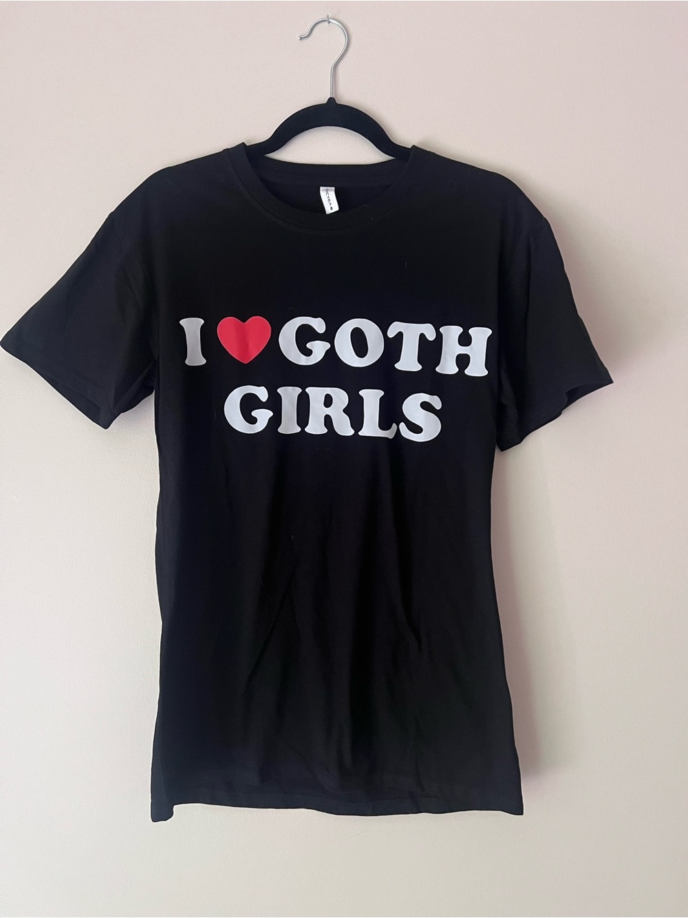 I ♥ Goth Girls Black Graphic Tee